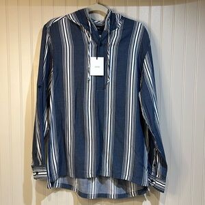 NWT Onia Men’s Kai Pop Over Hoodie shirt Size Small
